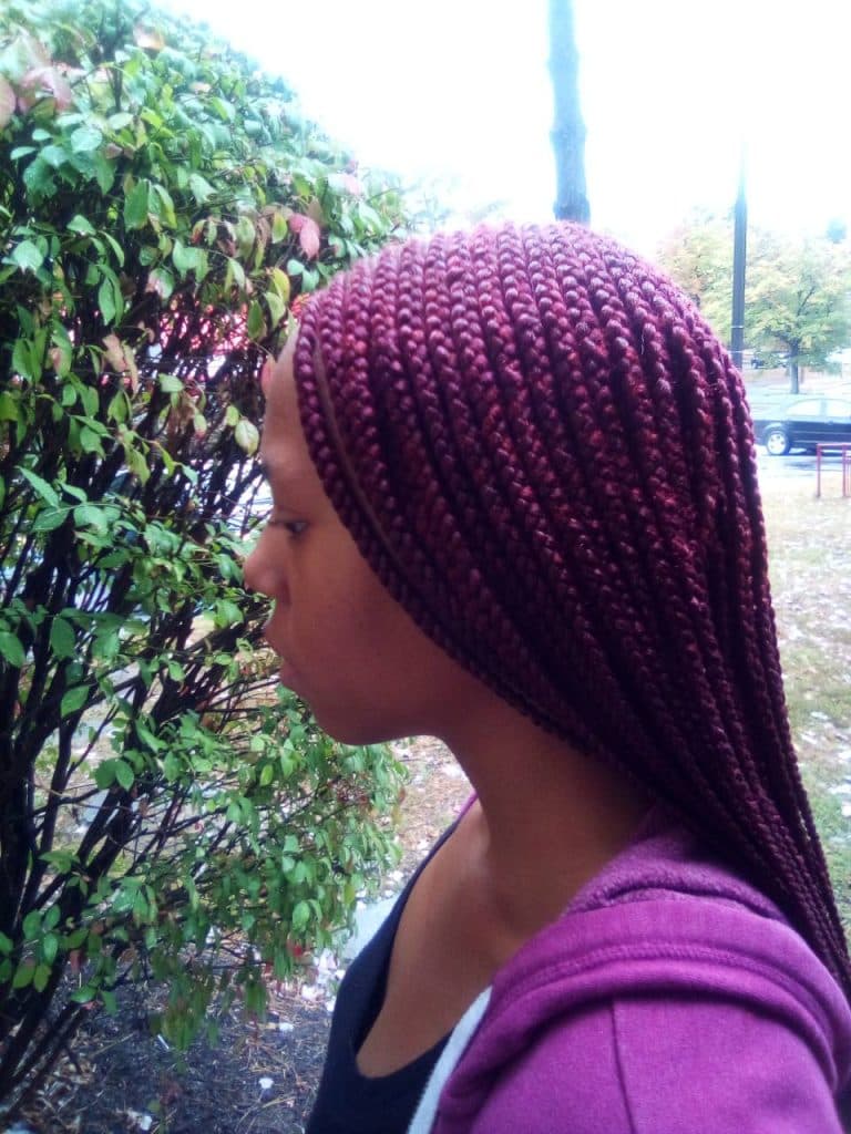 Original African Braiding · finished install